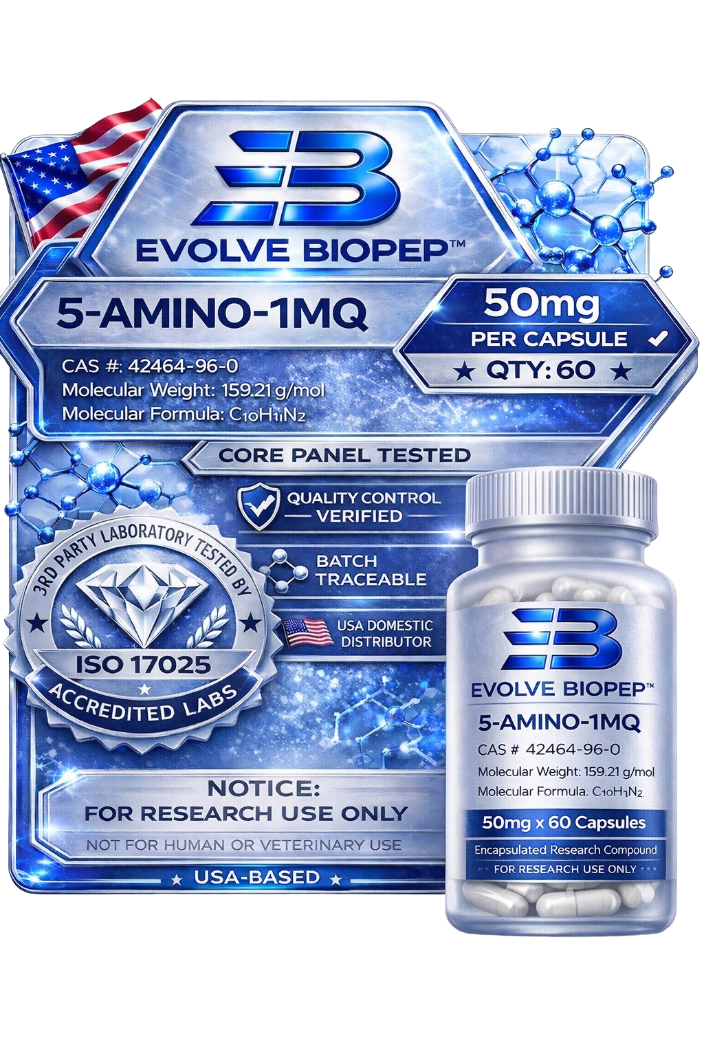 5-Amino-1MQ 50mg x60
