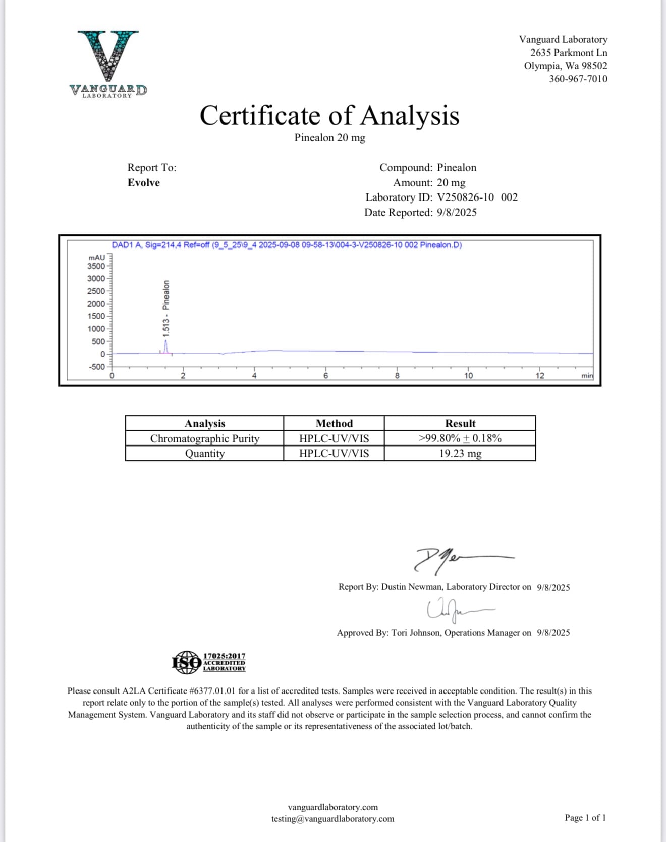 Pinealon 20mg Research Peptide - Image 2